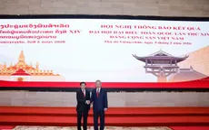 Tổng Bí thư Tô Lâm thông báo kết quả Đại hội XIV của Đảng Cộng sản Việt Nam tại Lào