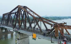 Phát hiện hư hỏng nghiêm trọng tại nhịp 18 cầu Long Biên, tạm dừng chạy tàu qua cầu