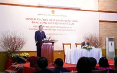 Tổng Bí thư Tô Lâm gặp cán bộ Đại sứ quán và cộng đồng người Việt ở Campuchia