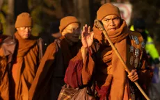 24 nhà sư đi bộ 3.700 km vì hòa bình tại Mỹ