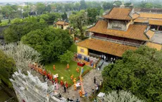 Lễ Thướng Tiêu mở màn Tết cung đình trong Đại Nội Huế