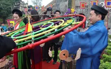 Tái hiện Tết cung đình xưa và đường hoa "Bình minh khát vọng" tại Hoàng thành Thăng Long