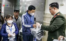 Công an Hà Nội trao “Suất ăn yêu thương” tại Viện Huyết học - Truyền máu Trung ương