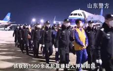 Trung Quốc dẫn độ hơn 1.500 nghi phạm lừa đảo trực tuyến từ Myanmar về nước