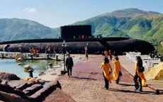 Độc đáo mô hình tàu ngầm trên núi Suối Dầu