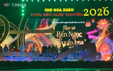 Rực rỡ đêm khai mạc Chợ hoa Xuân “Trên bến dưới thuyền” Tết Bính Ngọ 2026
