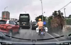 CSGT Hà Nội mở đường đưa bệnh nhân viêm ruột thừa đi cấp cứu giữa dòng xe ngày Tết