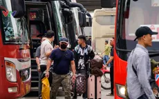 Bến xe Hà Nội vắng vẻ ngày giáp Tết, chưa cần xe tăng cường