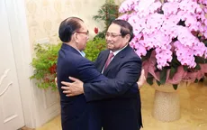 Thủ tướng Phạm Minh Chính thăm, chúc Tết nguyên Tổng Bí thư Nông Đức Mạnh