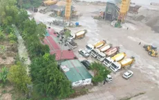 Khởi tố trạm trưởng bê tông đổ hơn 113 tấn chất thải ra môi trường