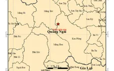 Quảng Ngãi: Động đất có độ lớn 3.7 xảy ra tại xã Kon Plong