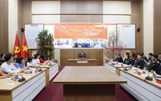 Hải quân tổ chức điểm cầu trực tuyến chúc Tết các tàu và trạm ra đa