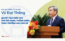 Chủ tịch UBND TP Hà Nội Vũ Đại Thắng: Quyết tâm kiến tạo Thủ đô xanh, thông minh, tăng trưởng hai con số