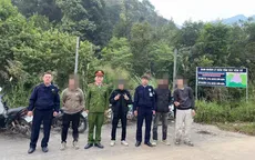 Kịp thời tìm kiếm, đưa 4 du khách lạc trong rừng Tây Yên Tử về nơi an toàn