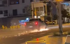 Tạm giữ tài xế xe bán tải kéo lê xe máy gần 1km làm 1 người tử vong