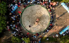 Khai hội vật làng Thủ Lễ: Giữ lửa thượng võ đầu Xuân