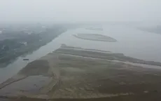 Mực nước sông Hồng xuống thấp, nhiều trạm bơm không thể hoạt động