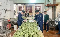 Khởi tố chủ cơ sở sản xuất giò chả dùng hàn the ở Hưng Yên, thu giữ hơn 1,2 tấn