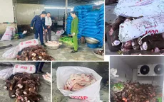 Phát hiện, thu giữ gần 6 tấn xương, đuôi, chân trâu, bò không rõ nguồn gốc tại Thanh Hóa