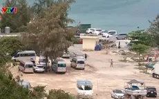 Chấn chỉnh hoạt động giữ xe tại điểm du lịch Bãi Kinh, Khánh Hòa