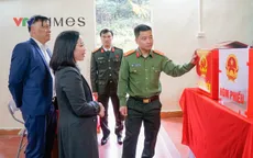 Giám đốc Công an tỉnh Lạng Sơn kiểm tra công tác chuẩn bị bầu cử tại 4 xã trên địa bàn tỉnh