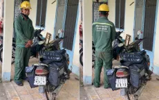 Giả công nhân điện lực, cắt trộm cáp quang giữa ban ngày