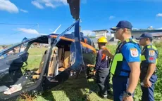 Trực thăng gặp nạn khi hạ cánh khẩn cấp tại Philippines, ít nhất 2 người thiệt mạng