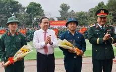 Chủ tịch Quốc hội Trần Thanh Mẫn dự Lễ giao nhận quân năm 2026 tại TP Hồ Chí Minh