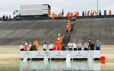 Thả 30.000 con cá giống tái tạo nguồn lợi thủy sản