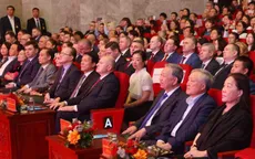 Tổng Bí thư dự giao lưu nghệ thuật "Tâm hồn Nga trong lòng Việt Nam"