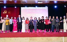Trường Cao đẳng Truyền hình tổ chức Lễ trao giải cuộc thi "Tết Cảm ơn"