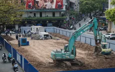 Đẩy nhanh tiến độ hai bể điều tiết ngầm chống ngập tại Hà Nội trước ngày 30/4