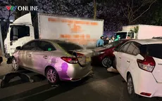 Tài xế gây tai nạn liên hoàn trên phố Nguyễn Chánh vi phạm nồng độ cồn