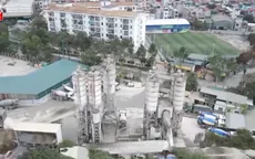 Bụi bặm, quần áo không dám phơi: Nỗi khổ cư dân cạnh trạm trộn bê tông