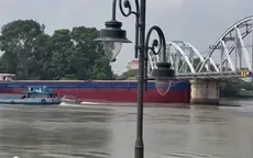 Sà lan đâm cầu Ghềnh khiến đường sắt Bắc – Nam tê liệt