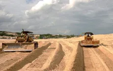 Cao tốc chậm tiến độ vì thiếu cát