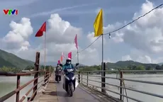 Khánh Hòa: Người dân mong có cầu bê tông thay cầu gỗ bắc qua Sông Cái