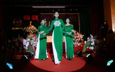 Tôn vinh vẻ đẹp nữ Công an qua bộ sưu tập áo dài dịp 8/3