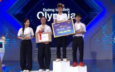Đường lên đỉnh Olympia: Nam sinh Phú Thọ lội ngược dòng từ 15 điểm, giành vòng nguyệt quế tuần