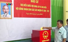 Hơn 2.100 cử tri đặc khu Thổ Châu đi bầu cử sớm