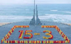 Đắk Lắk: Đồng diễn áo dài tại Tháp Nghinh Phong, lan tỏa thông điệp hướng tới ngày bầu cử