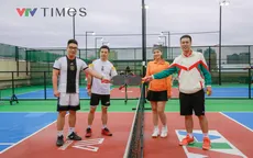 Giao lưu chia sẻ kinh nghiệm luyện tập bộ môn pickleball tại VTV