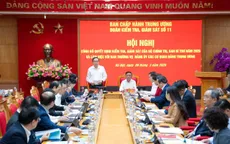 Công bố quyết định kiểm tra, giám sát Ban Thường vụ Đảng ủy các cơ quan Đảng Trung ương