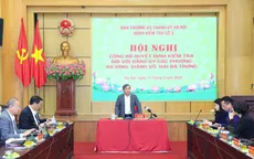 Chủ tịch UBND TP Hà Nội chủ trì kiểm tra công tác triển khai Nghị quyết Đảng tại cơ sở