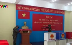 Lực lượng công binh bảo đảm an toàn các điểm bầu cử