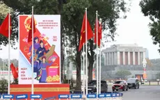 Hà Nội rực rỡ cờ hoa, sẵn sàng cho ngày hội bầu cử