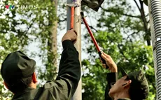 Công an TP Hồ Chí Minh ra quân bóc xóa quảng cáo sai quy định, phục vụ ngày bầu cử