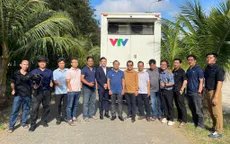 Hậu trường điểm cầu cực Nam Tổ quốc của chương trình bầu cử "Ngày hội non sông"