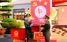 Cử tri Công an Lâm Đồng gửi trọn niềm tin qua từng lá phiếu