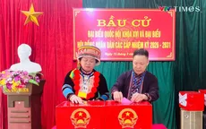 Cử tri Thái Nguyên nô nức đi bầu cử, nhiều xã đạt trên 75% cử tri đi bỏ phiếu